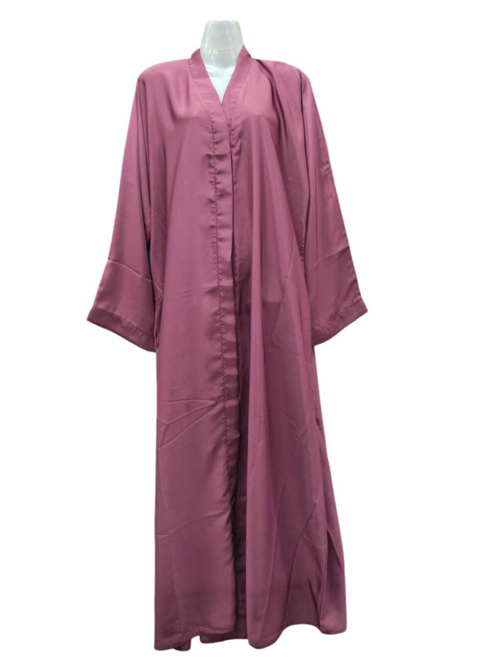 Simple Front Open Abaya - Image 4