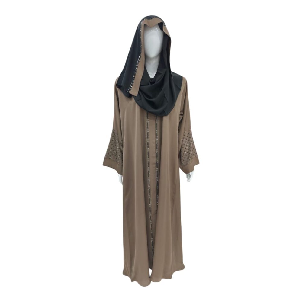 Full DMC Stonework Abaya Size 56 - Image 3