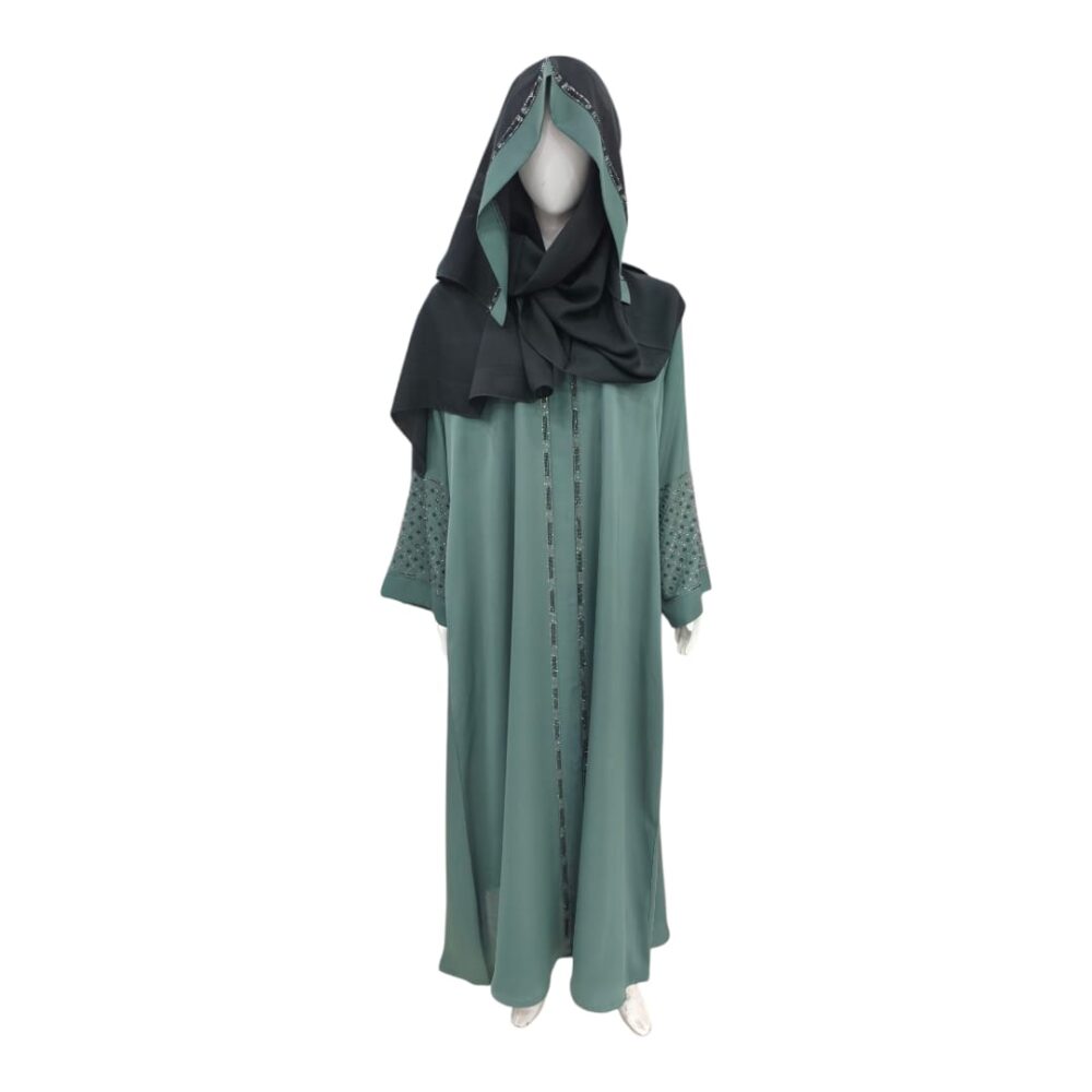 Full DMC Stonework Abaya Size 56 - Image 4