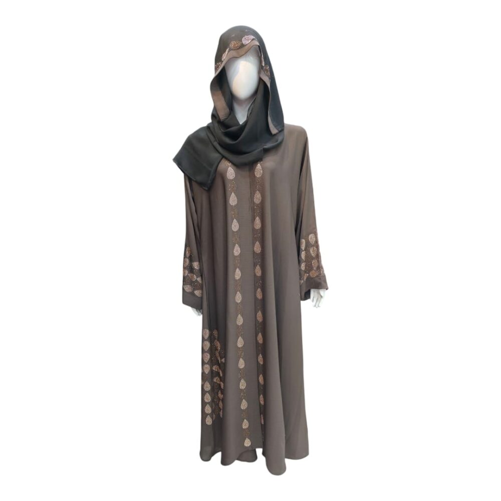 DMC Stonework Abaya - Image 5