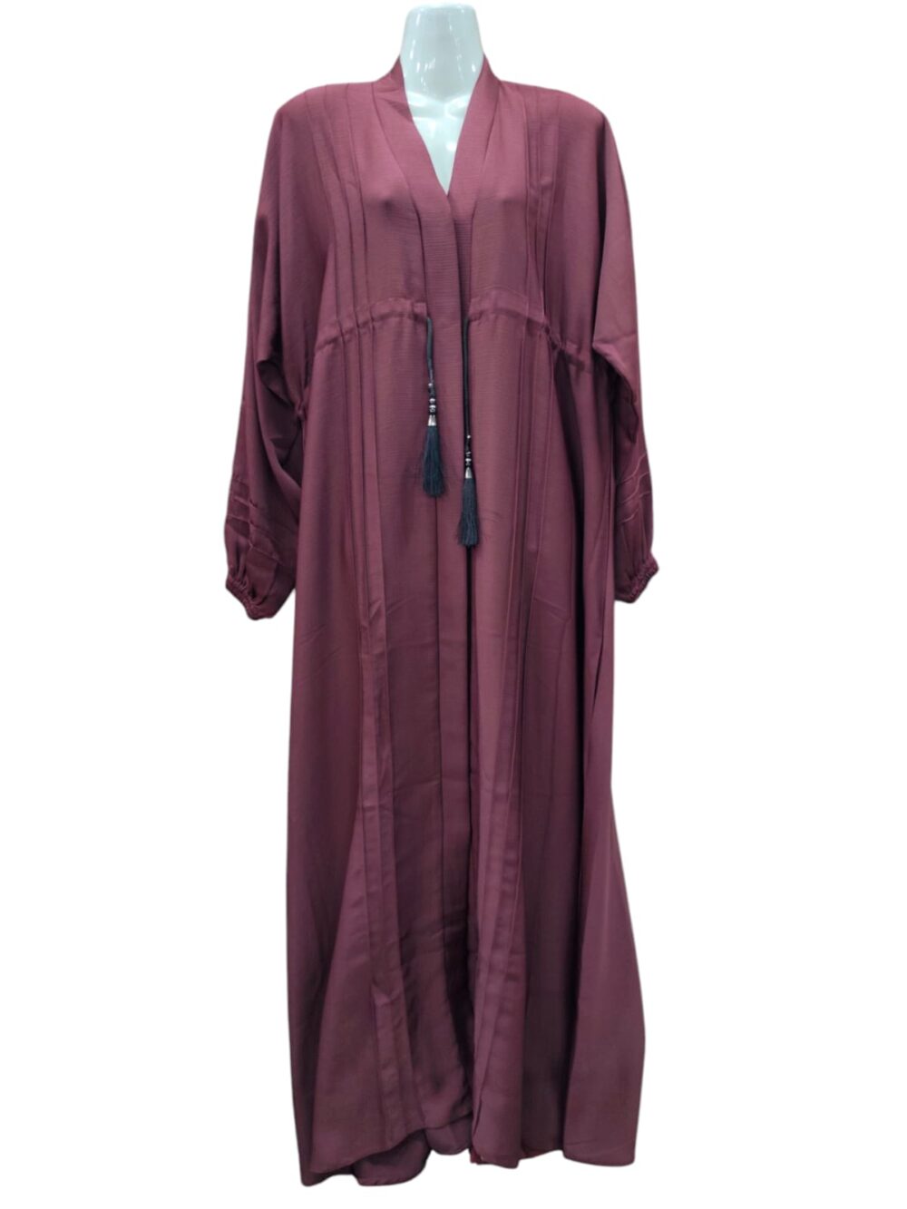 Front Open Plates Abaya - Image 14