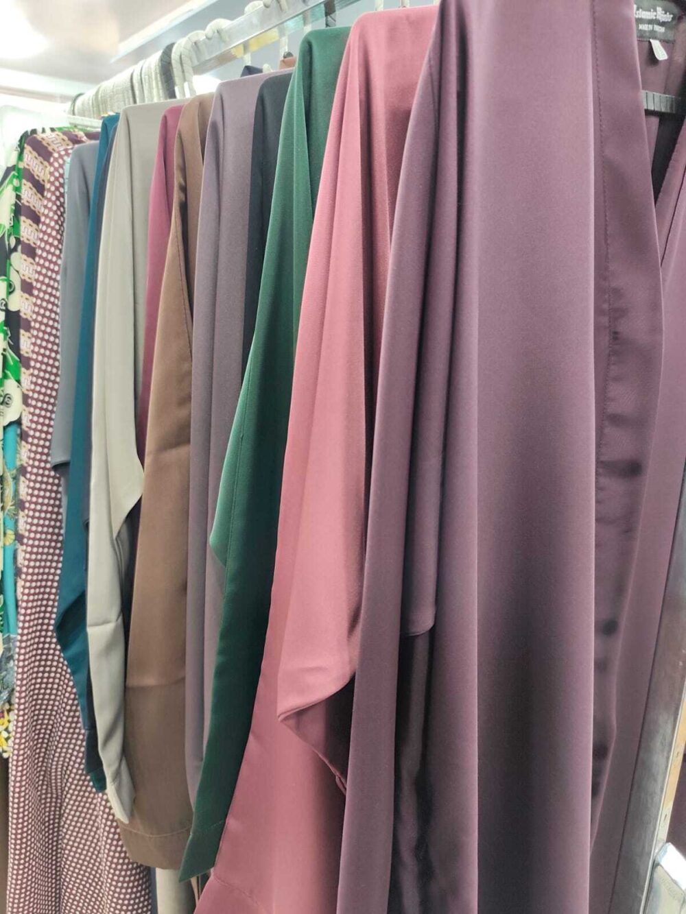 Simple Front Open Abaya