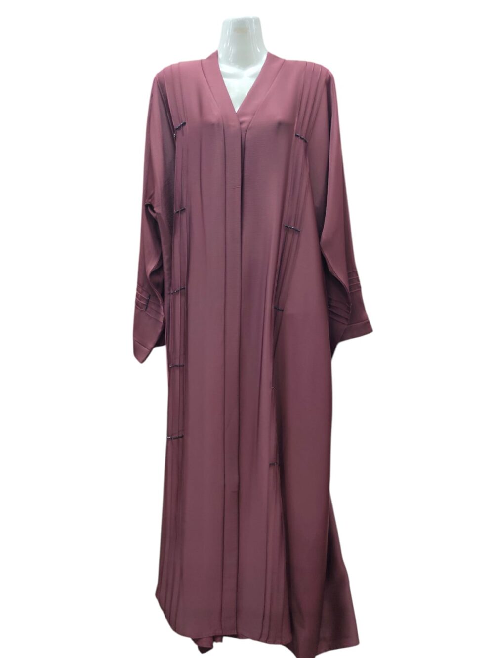 Cutdana Printed Abaya - Image 3