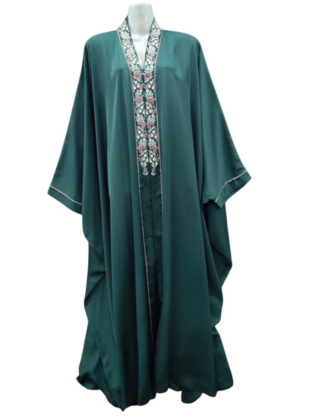 Front embroidery kaftaan abaya - Image 7