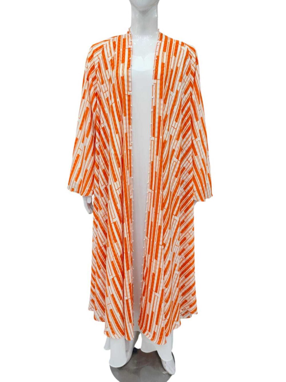 Printed Double Gown - Image 3