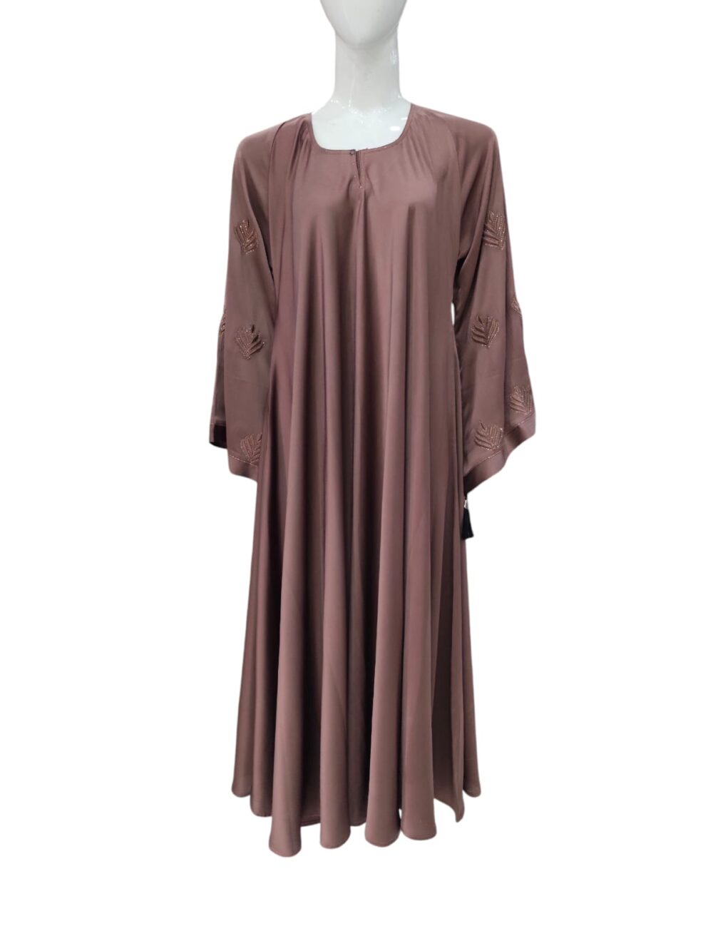 Sleeves Embroidery Airline Abaya - Image 4