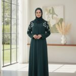 Back Embroidery Abaya