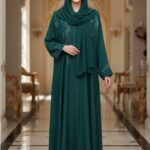 Front Embroidery Abaya