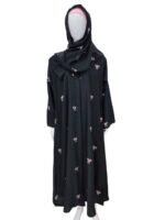 Bow Abaya Embroidery - Image 2
