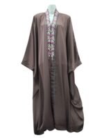 Front embroidery kaftaan abaya - Image 2