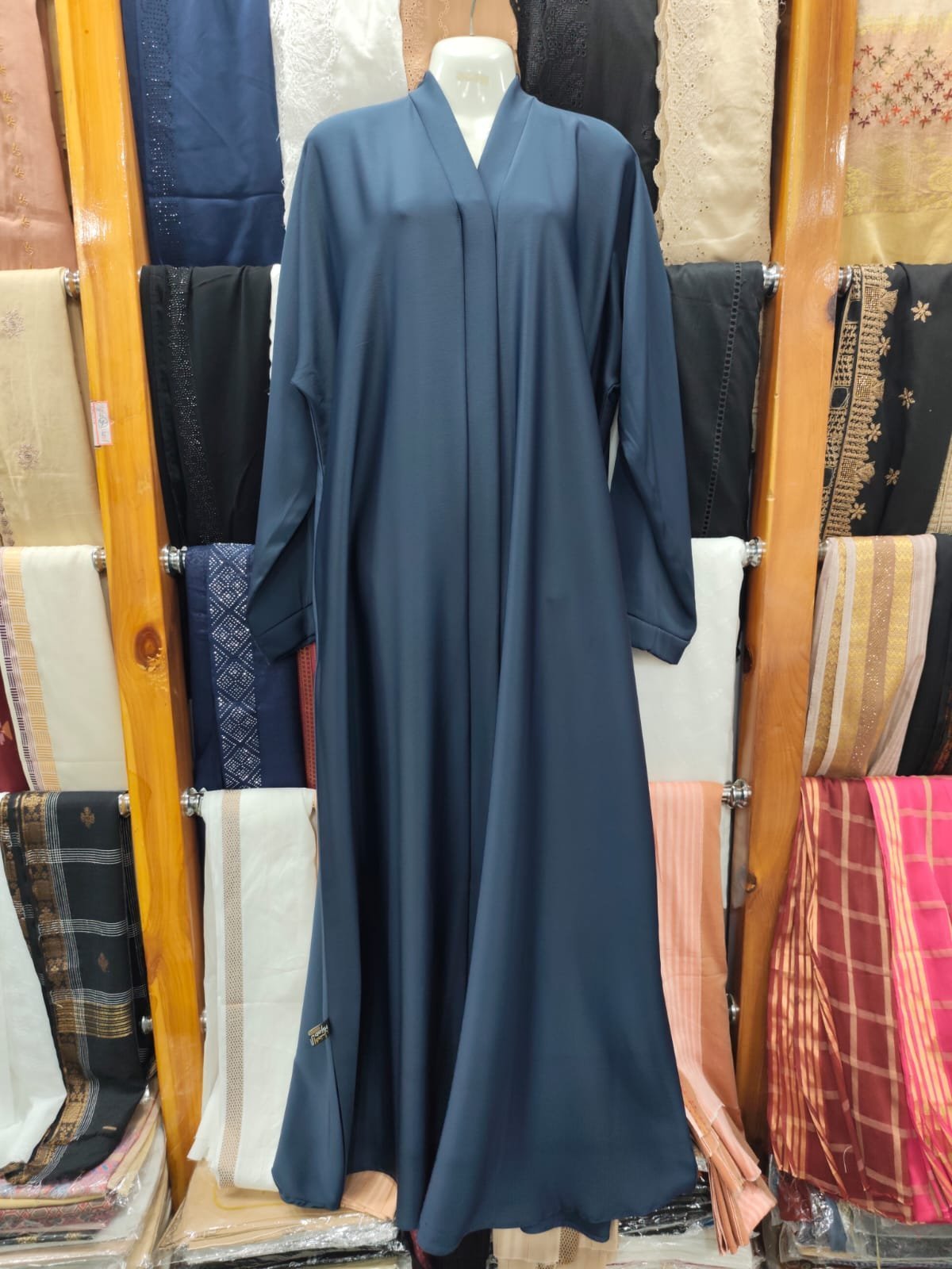 2482e08e-cbd0-485b-b5cd-9c98feb6c963-1.jpeg New Simple Front Open Abaya - Image 1