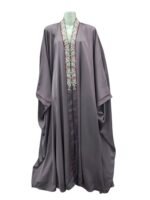 Front embroidery kaftaan abaya - Image 3