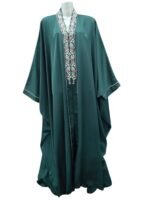 Front embroidery kaftaan abaya - Image 7