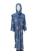 Front Embroidery Double Gown - Image 8