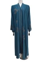Butterfly Embroidery Abaya - Image 3