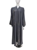 Butterfly Embroidery Abaya - Image 7