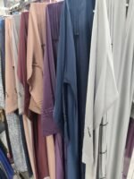 Cutdana Printed Abaya