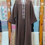 Cutwork Sleeves Abaya
