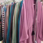 Front Open Plates Abaya