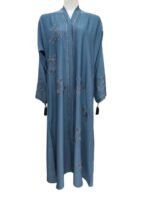 Butterfly Embroidery Abaya - Image 2