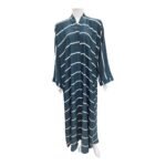 White Stripes Abaya - Image 5