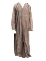 Printed Front Open Abaya - Image 6