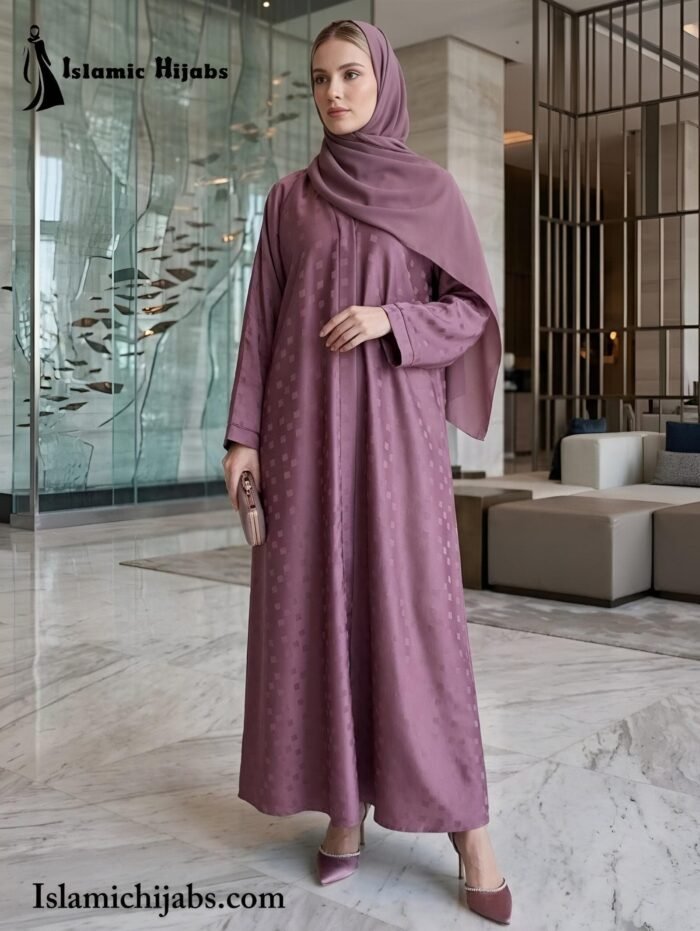 Self Print Abaya