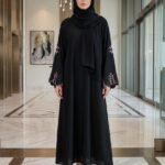 Cutwork Embroidery Abaya