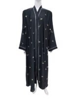 Flowers Design Abaya - Image 3