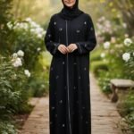 Flowers Design Abaya