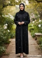 Flowers Design Abaya