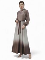 3 Tone Maxi Abaya - Image 3
