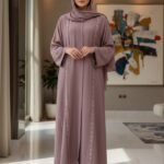 Embroidery Lining Abaya