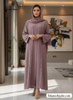 Embroidery Lining Abaya