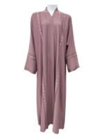 Embroidery Lining Abaya - Image 2