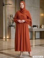 Arabic Lawn Maxi Abaya