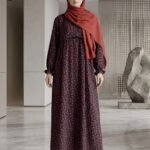 Printed Lawn Maxi Abaya
