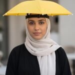 Folding Umbrella for Head