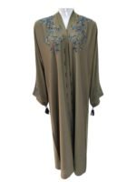 Cutdana Embroidery Abaya - Image 11