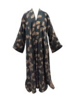 Printed Full Flare Abaya - Image 5
