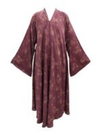 Printed Full Flare Abaya - Image 7