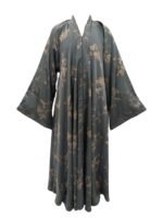 Printed Full Flare Abaya - Image 12