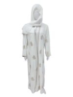 Front Embroidery Double Gown - Image 6