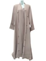 Cutdana Printed Abaya - Image 2
