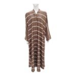 White Stripes Abaya - Image 6