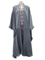 Front embroidery kaftaan abaya - Image 4