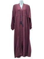 Front Open Plates Abaya - Image 14