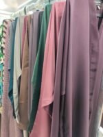 Simple Front Open Abaya - Image 2