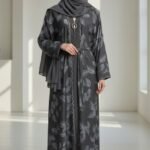 Digital Print Abaya